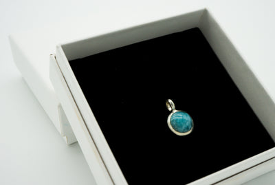 Lovely larimar stone pendant